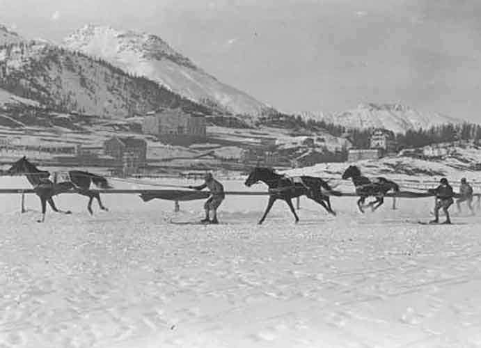 Olympic skijoring in 1928 Switzerland | Writer Mariecor | WriterMariecor.com | Writer Mariecor | WriterMariecor.com