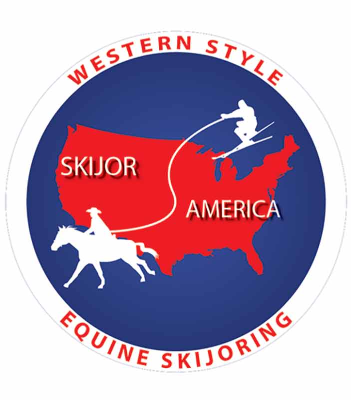 North American Ski Joring Association NASJA Logo | Writer Mariecor | WriterMariecor.com